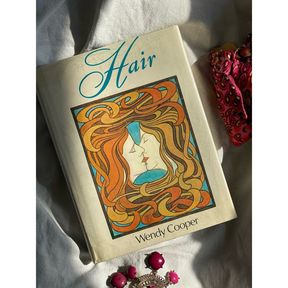 Hair (Sex Society Symbolism) Book by Wendy Cooper, 1971, vintage book, hippie